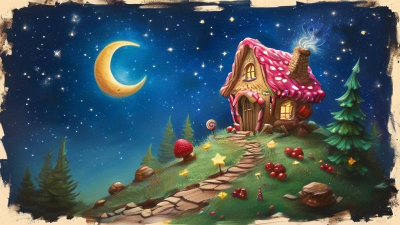 星星月亮睡前日记：我的梦境糖果屋