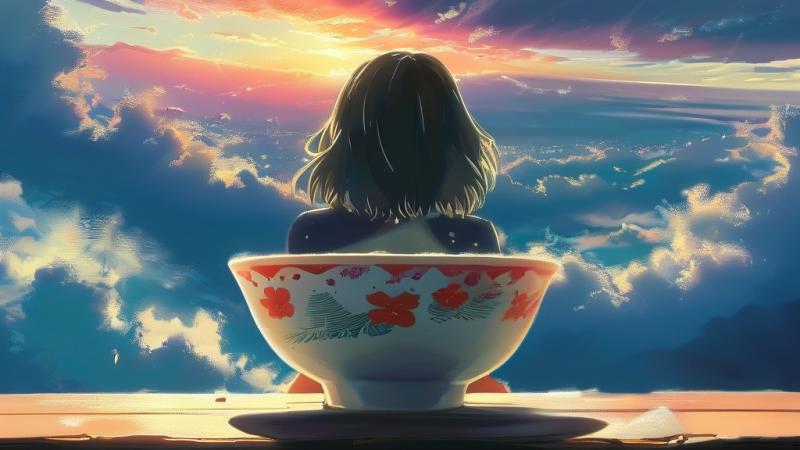 关于亲情的作文600字初中：那碗粥的温度与时光