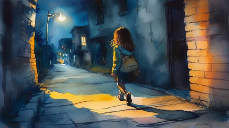 成长类作文600字初中：从怕黑到独自走过那条夜路